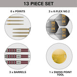 Stephen Bunting 95K 95% Tungsten SP Steel Tip Darts by Target