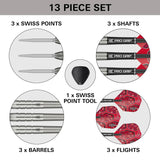 Target Nathan Aspinall "The ASP" Steel Tip Dart Set