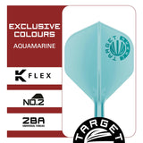 Target Japan Logo Aqua K-Flex No2 Integrated Flights & Shafts