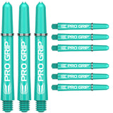 Pro Grip Dart Stems / Shafts (3 Sets) by Target (9 Shafts Total) Aqua