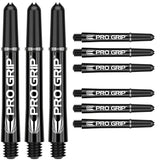 Pro Grip Dart Stems / Shafts (3 Sets) by Target (9 Shafts Total) Black