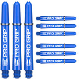 Pro Grip Dart Stems / Shafts (3 Sets) by Target (9 Shafts Total) Blue