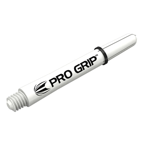 Pro Grip Dart Stems / Shafts (3 Sets) by Target (9 Shafts Total) White