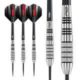 SIDEWINDER 80% TUNGSTEN STEEL TIP DARTS BY RED DRAGON