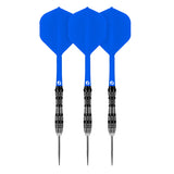 FLIGHT DECK BLUE ONE PIECE DART FLIGHT AND SHAFT SYSTEM BY SHOT