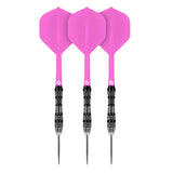 FLIGHT DECK PINK ONE PIECE DART FLIGHT AND SHAFT SYSTEM BY SHOT