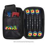 Shot Tactical Darts Case-Two Set Dart Wallet (Black, Red, Pink, Blue)