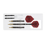 WARRIOR KAPENE 90% TUNGSTEN STEEL TIP DARTS BY SHOT