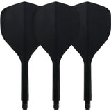 CONDOR AXE 120 DART FLIGHTS - STANDARD - BLACK