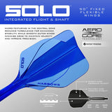 Harrows Solo No6 Integrated Flights & Shafts (Multiple Colours)