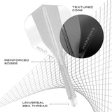 Harrows Solo No6 Integrated Flights & Shafts (Multiple Colours)
