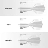 Harrows Solo No6 Integrated Flights & Shafts (Multiple Colours)