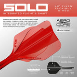 Harrows Solo No6 Integrated Flights & Shafts (Multiple Colours)