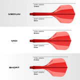 Harrows Solo No6 Integrated Flights & Shafts (Multiple Colours)