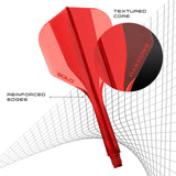 Harrows Solo No6 Integrated Flights & Shafts (Multiple Colours)