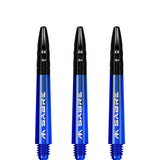 Mission - Mission Sabre Shafts - Polycarbonate Dart Stems - Blue - Black Top