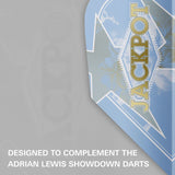 Target Adrian Lewis Showdown Pro Ultra Dart Flights No6 (9 Flights Total)