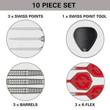 Target Group O 01 Swiss Point 50% Tungsten Steel Tip Darts