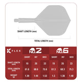 Target Japan Ching Ho Tung Zenith G2 K-Flex Integrated Flights & Shafts No2