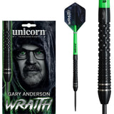 UNICORN WRAITH GARY ANDERSON PHASE 6 90% TUNGSTEN STEEL TIP DARTS