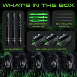 UNICORN WRAITH GARY ANDERSON PHASE 6 90% TUNGSTEN STEEL TIP DARTS