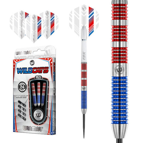 Winmau Wildcats 90% Tungsten Steel Tip Darts