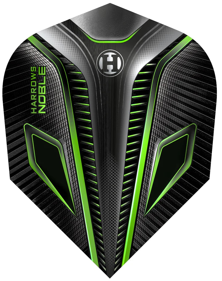 HARROWS NOBLE GREEN STANDARD DART FLIGHTS Atlantic Dart Warehouse