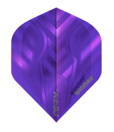 Winmau Premium Thick Flights - Prism Zeta Purple