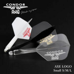 Small-Clear x Silver AXE Logo-Condor Axe Flight (NO SMALL PACKET SHIPPING)