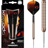 Mission Komodo RX - Steel Tip - Straight - M3 - Shark Grip - 90% - Rose Gold
